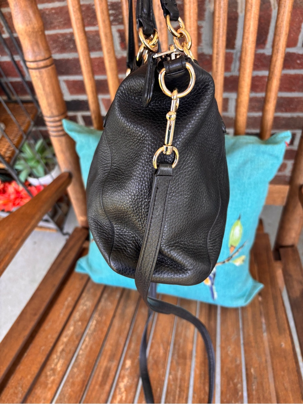 Authentic coach, small Kelsey satchel black - Picture 3 of 11